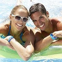 Vista 5 de meekoo 24 pulseras de goma para recuerdos de fiesta de tiburón, decoraciones de fiesta bajo el mar, suministros de recuerdo de cumpleaños