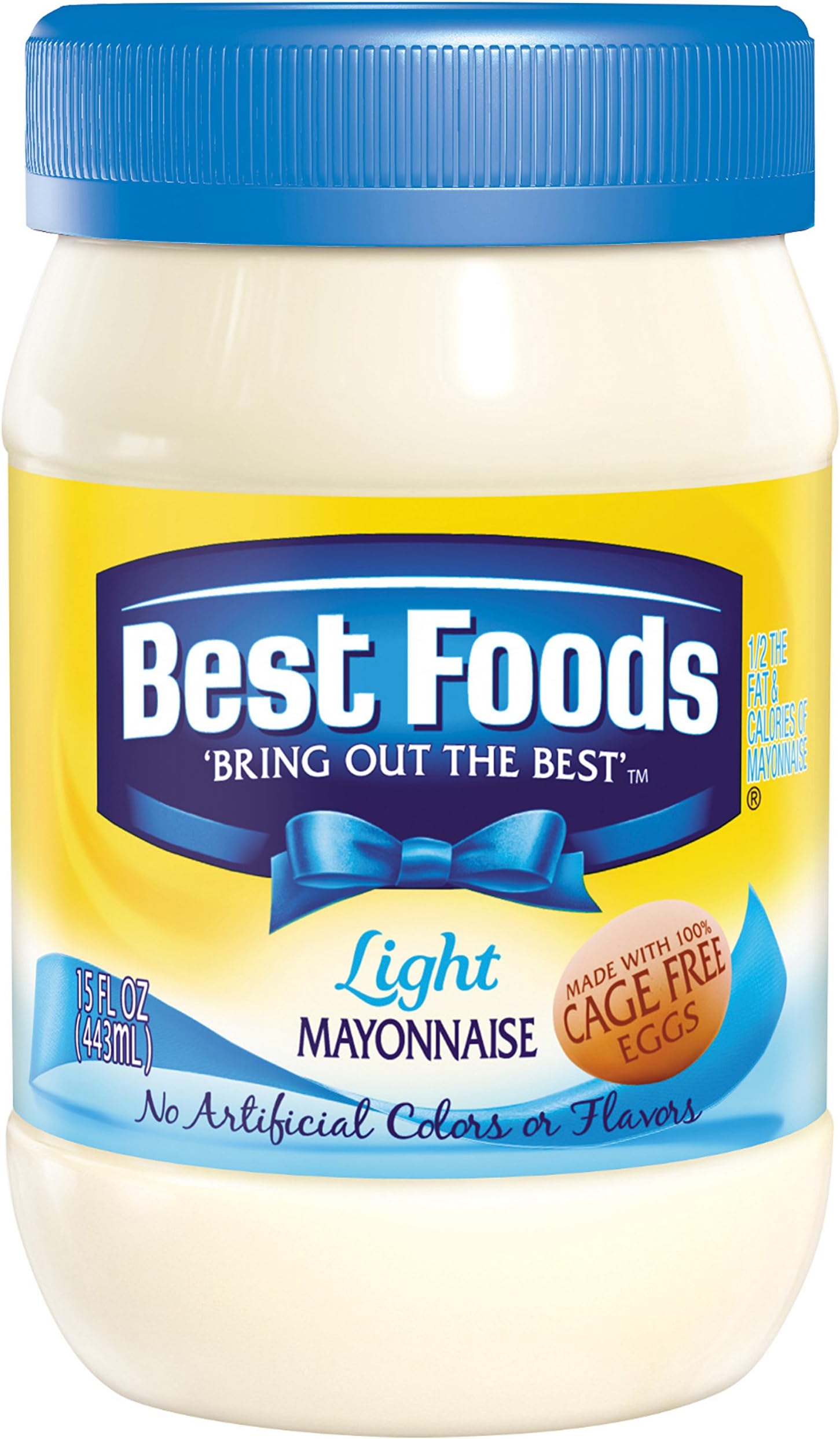 Best Foods Mayonnaise, Light, 15 oz