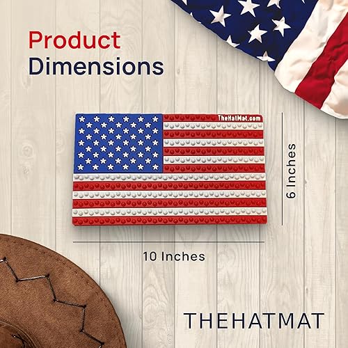 Miniatura 8 de Soporte para tapete de sombrero de tablero  Soporte extragrande para sombrero de vaquero para camión, almohadilla antideslizante para accesorios y