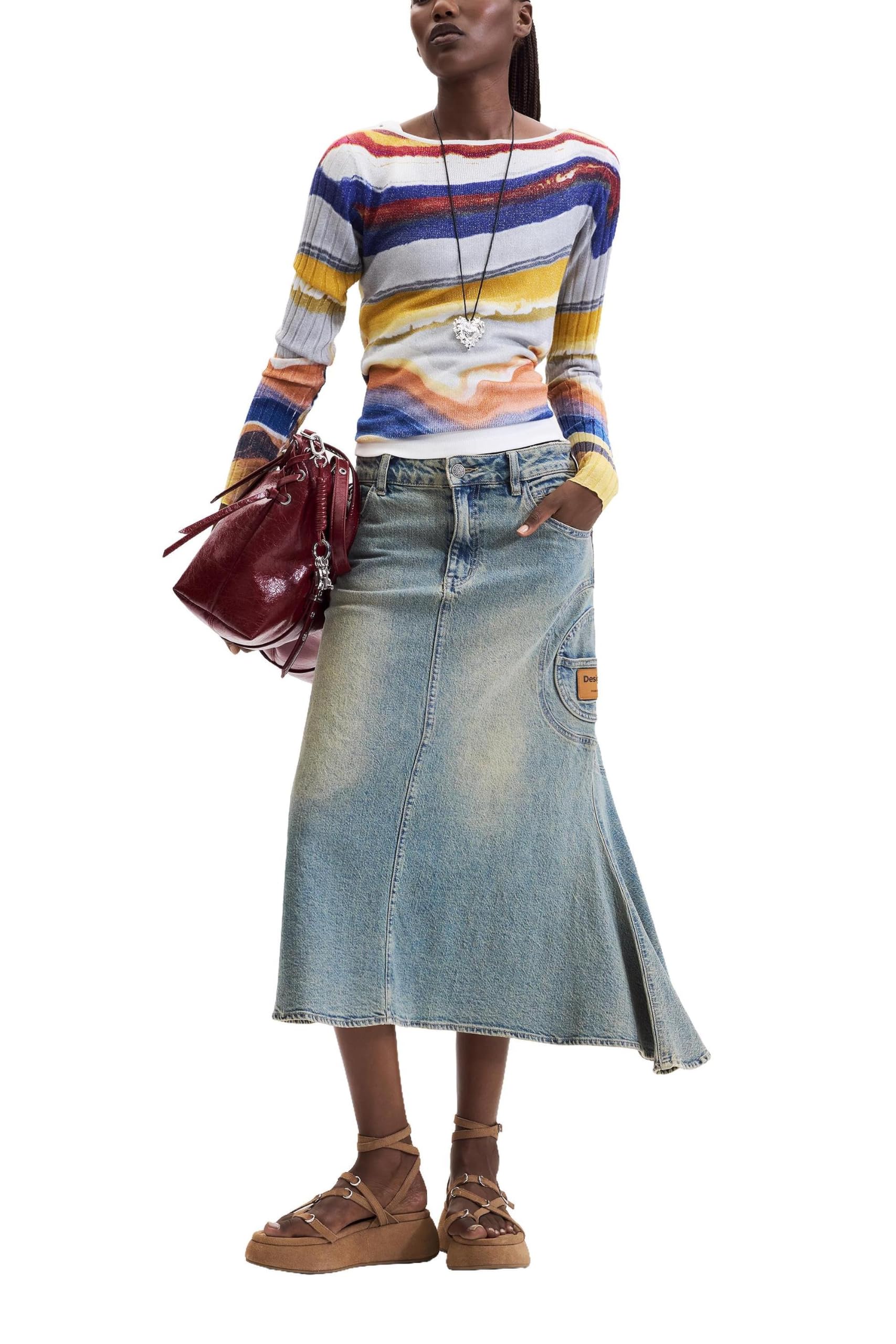 Desigual Bluza damska Jers_Terra