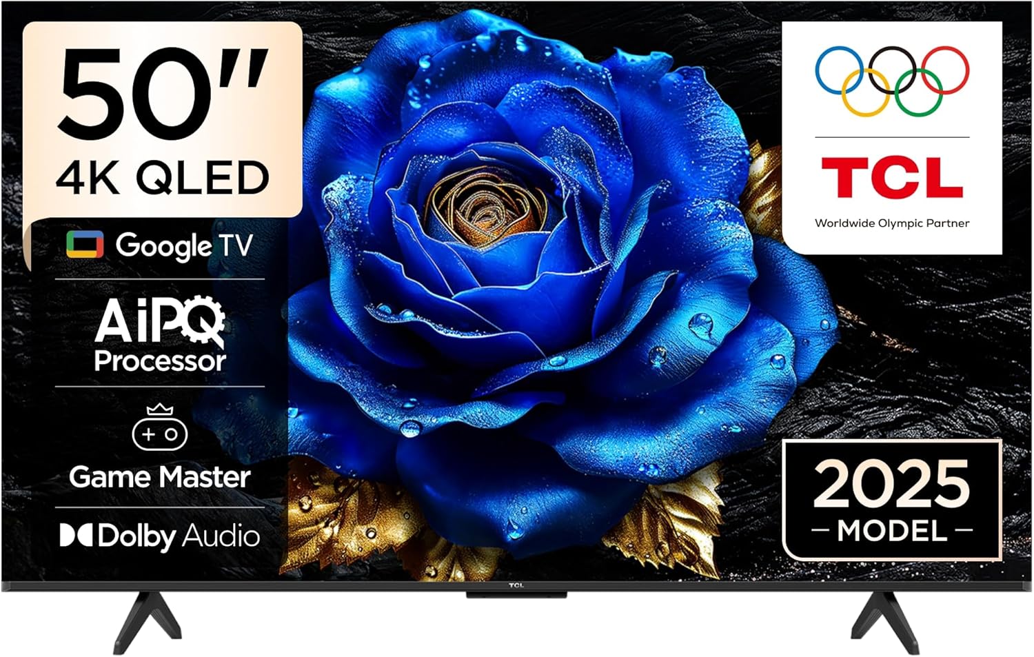 تلفزيون ذكي نحيف 50P71K مقاس 50 بوصة 4K QLED مع كريستال كوانتو... - view 1