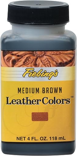 Purposed Value Fiebing's LeatherColors - Water Based Penetrating & Permanent Leather Dye for Shoes, Boots, Belts
