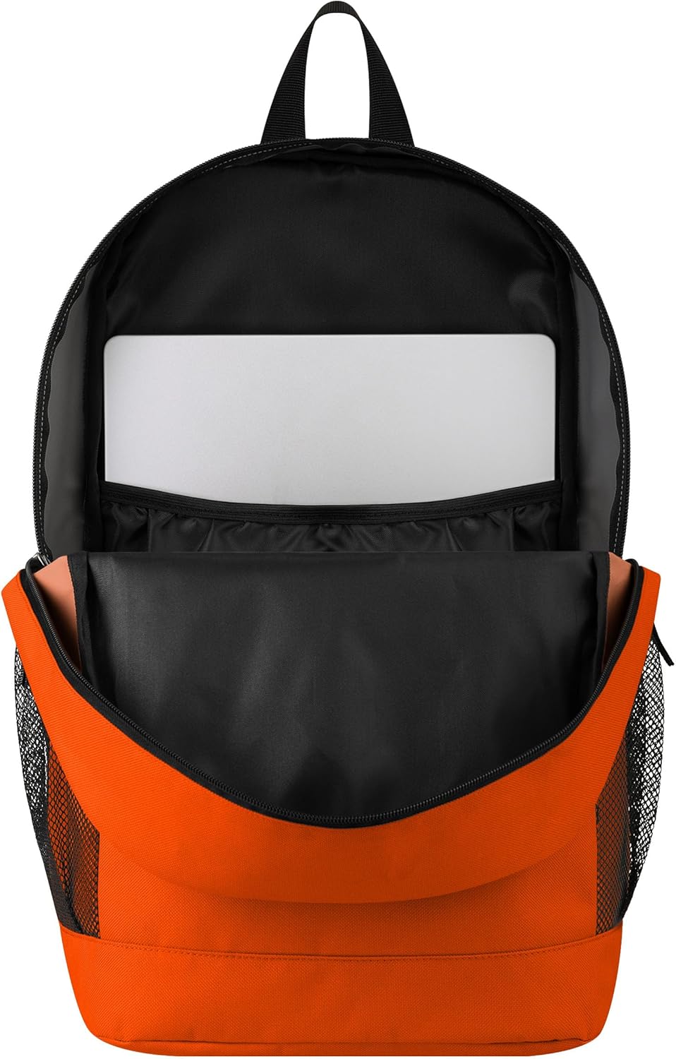 FOCO NFL Officially Licensed Football Team Color Primary Logo 2 Tone Big Logo Color Block School Bag Travel Backpack - Miami Dolphins - Image 3