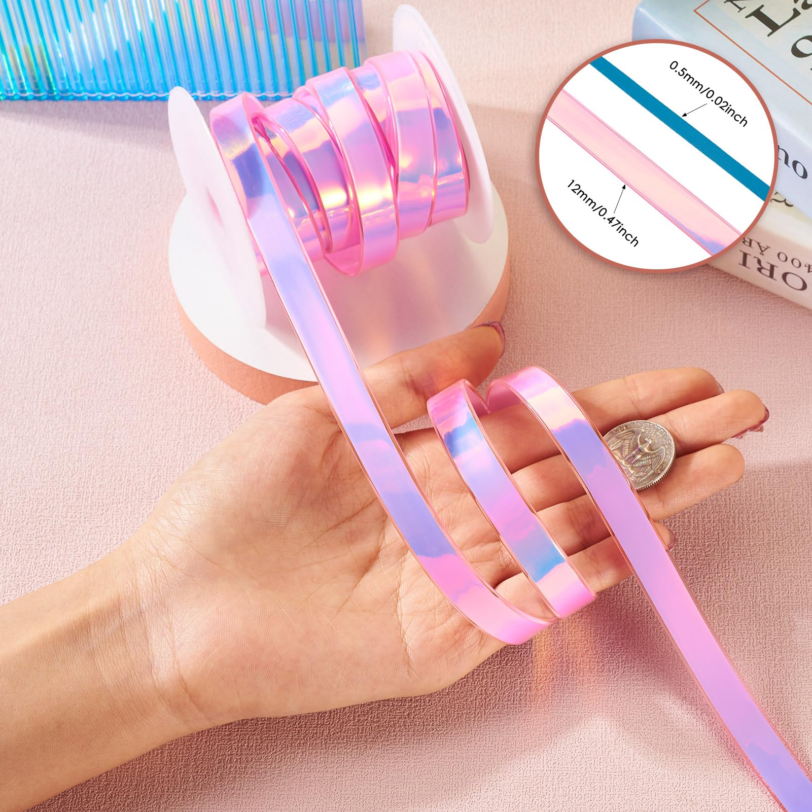 Amazon.co.jp: Elecrelive 5ヤード ゴムリボン ストラップ用 ワイド