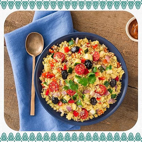 Miniatura 6 de Al'Fez Cuscús estilo marroquí – 7 onzas (paquete de 6) – Infundido con trigo duro con especias exóticas del norte de África, pasas de sultana y