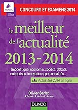 Download Le meilleur de l'actualité 2013-2014 - Concours et examens 2014 PDF