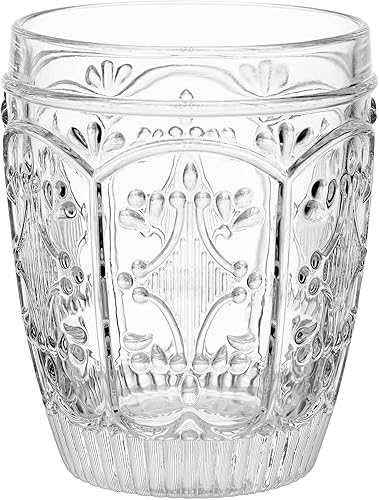 Miniatura 2 de Fitz and Floyd - Rocas de caballete doble estilo antiguo, juego de 4, transparente