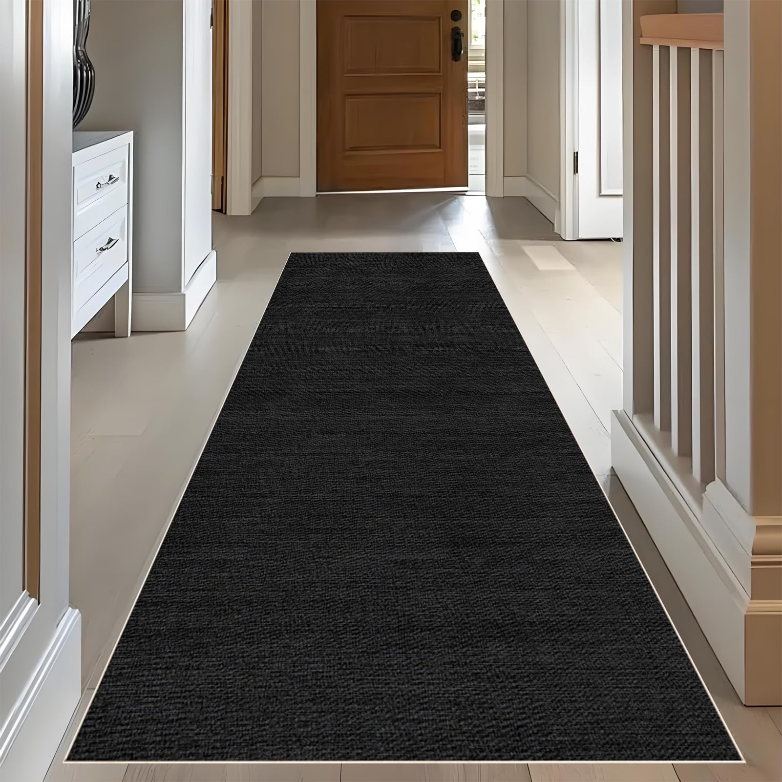 RxueSug Carpet Runners for Hallways Non Slip Long Washable Runner Rugs for Hallway 100 x 120 cm Non Slip Kitchen Runner Long Area Rug Absorbent Carpet Floor Mat Hall Runner Narrow Rugs
