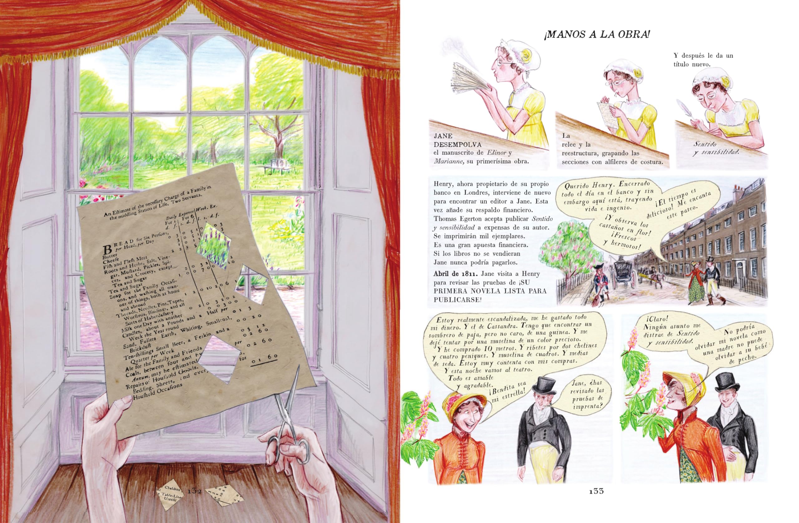 Patchwork. Biografía gráfica de Jane Austen: 21 (La palabra ilustrada)