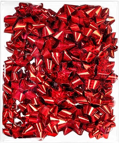 Vista 32 de WRAPAHOLIC Surtido de lazos de regalo azules (24 lazos) para cumpleaños, bodas, Navidad, baby shower, despedidas de soltera