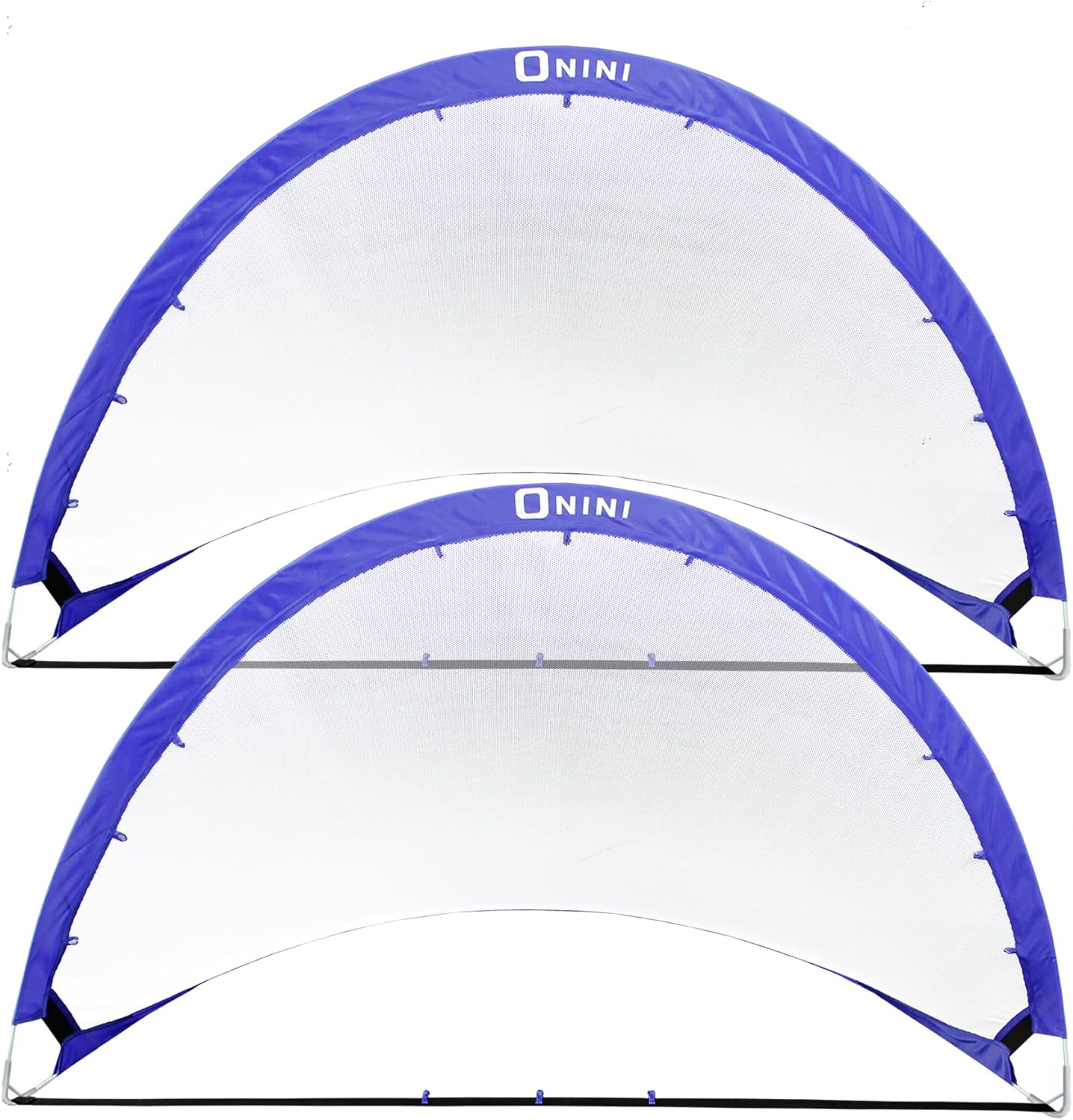 SIMILAR TO Onini Upgrade 4 Foot Pop Up Soccer Goals Blue - Portable Foldable Training Football Net with Target and Bag - Ideal for Toddler, Boys, Youth Outdoor Sports Games(2 Pack) 3x4ft