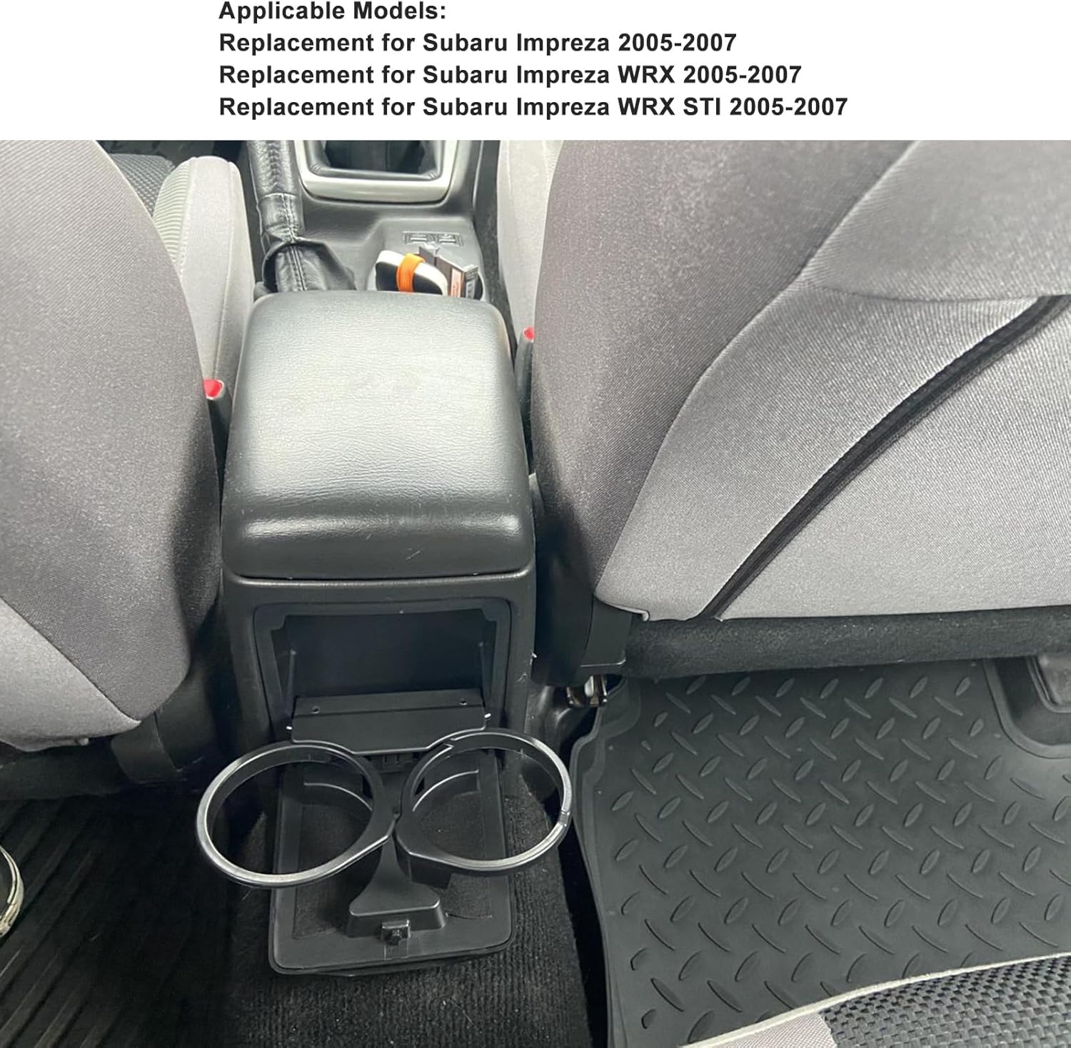 Rear Cup, Stable Console Storage Solution, cupholder Replacement for 2005-2007, car Interior