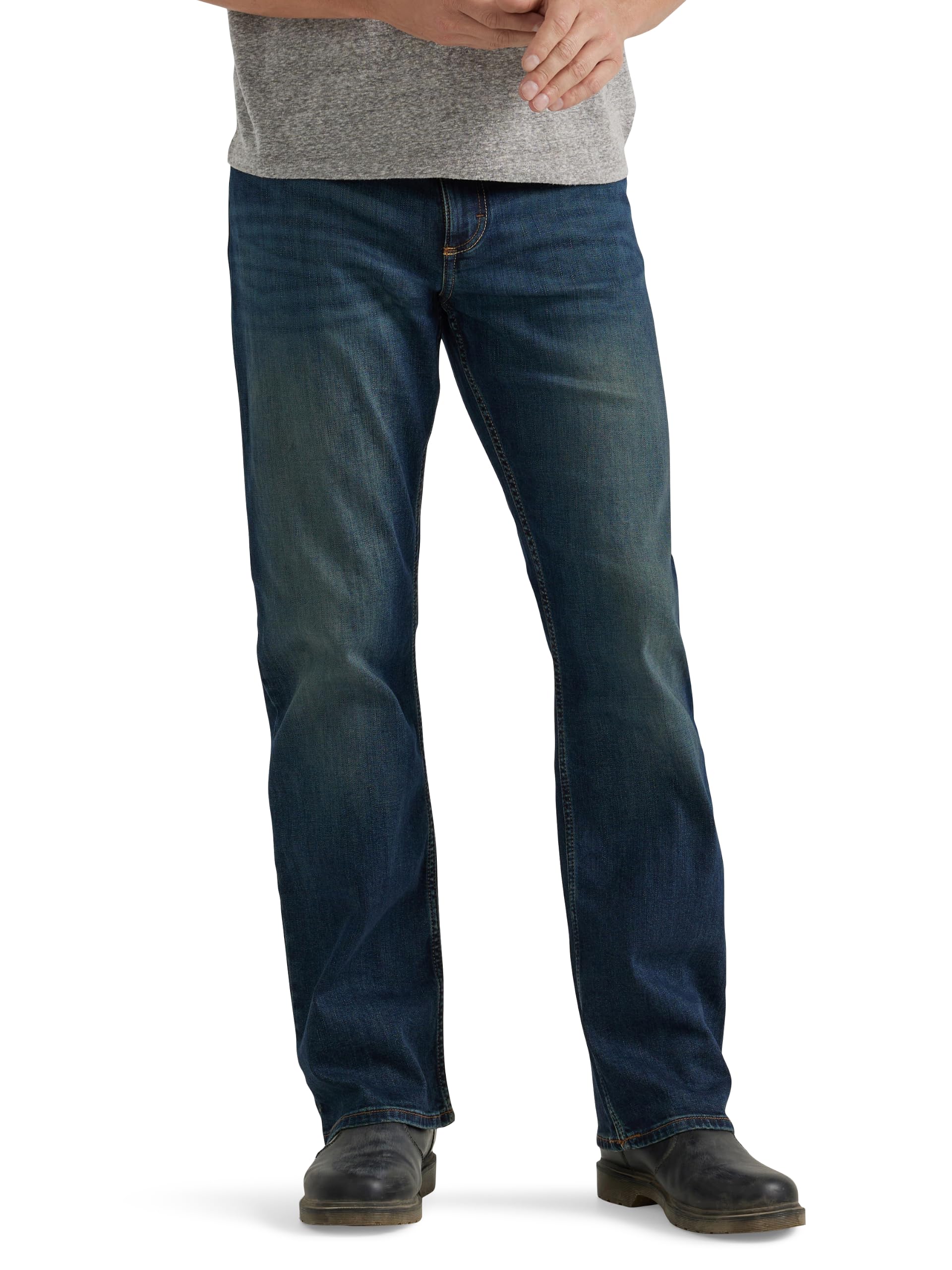 Authentics Men's Relaxed Fit Boot Cut Jean