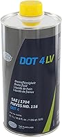 Pentosin 1224116 DOT 4 LV Low Viscosity Brake Fluid - Cold Climate Safe, ABS/ESP Compatible, 1 Liter