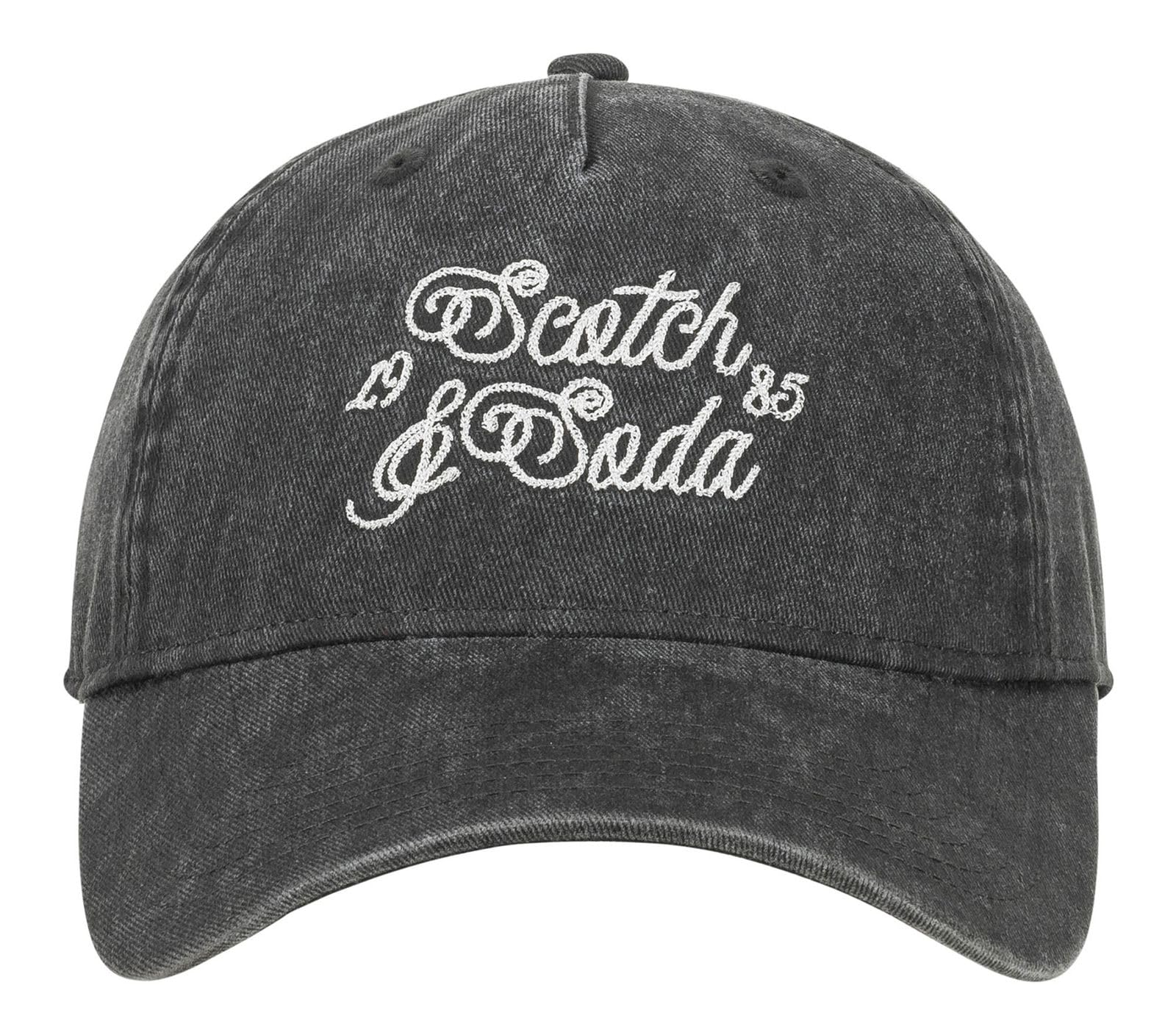 Casquette Scotch & Soda Fields noire ajustable, couvre-chef mode été taille unique - 5