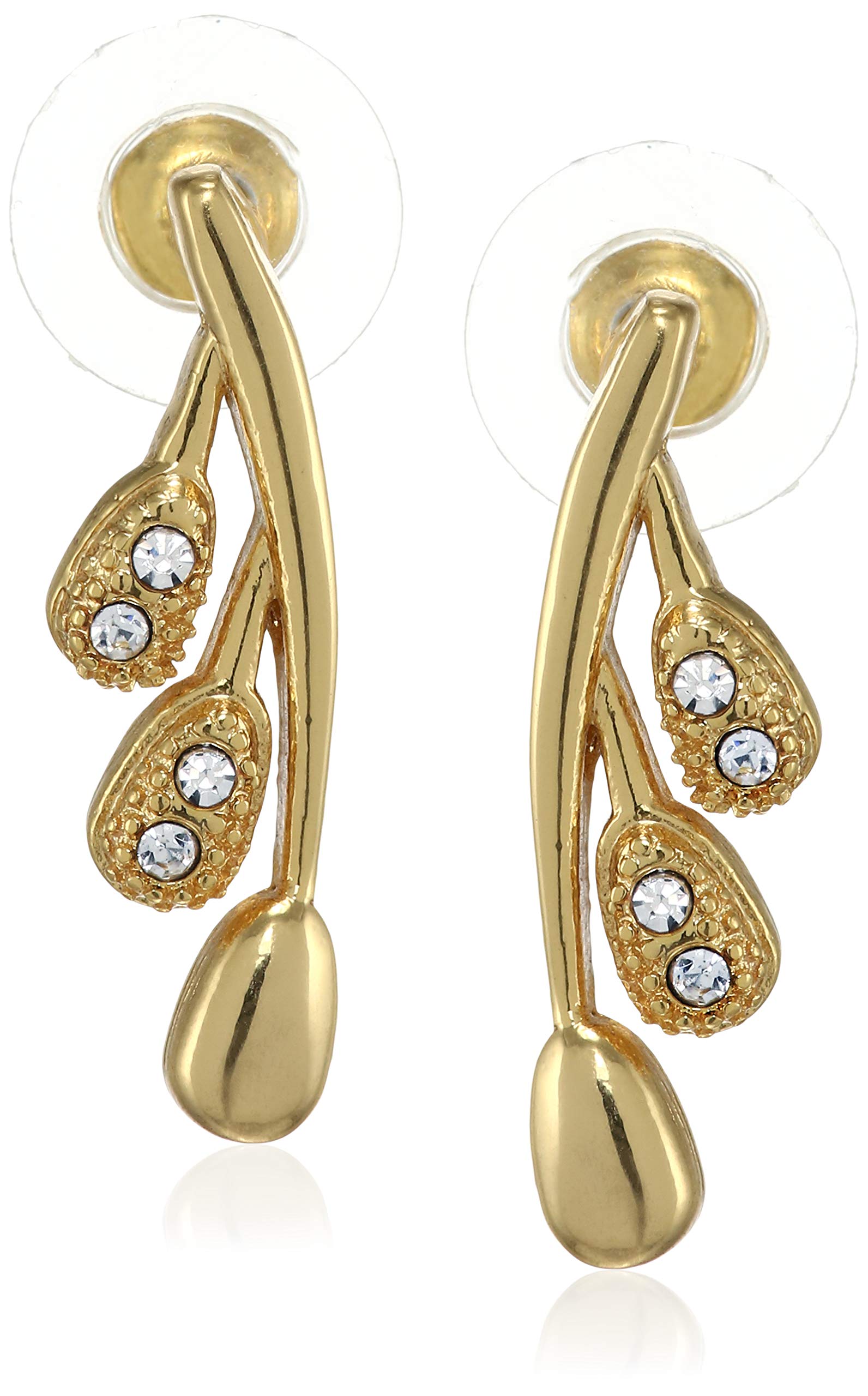 Estele Gold Plated Ad Crystal Stud Earrings For Girls (B08D7NGJ6Q) Amazon Price History, Amazon Price Tracker