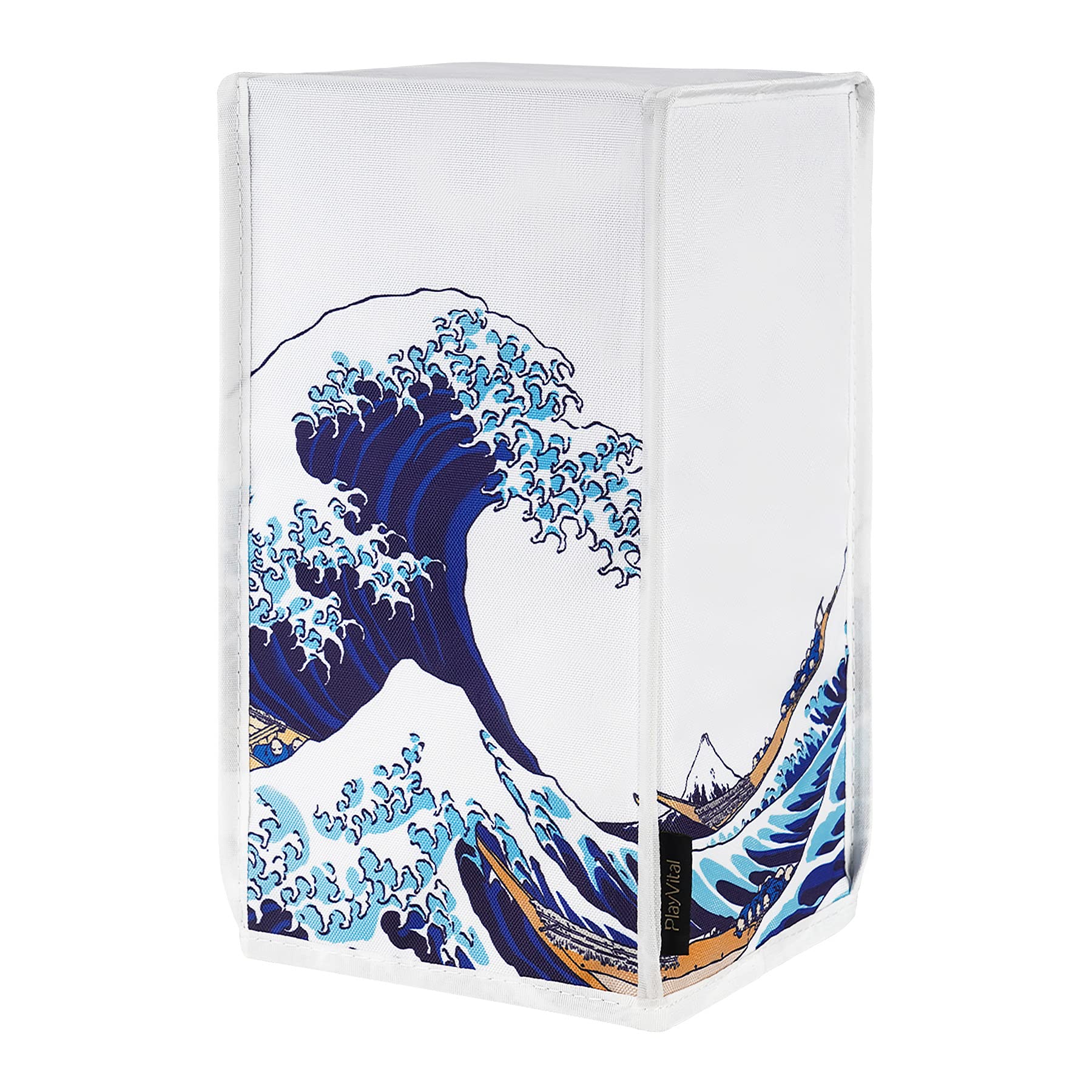 PlayVital Funda Vertical Antipolvo para Xbox Series X - Cubierta Protectora Resistente al Agua con Forro Suave y Acceso Fácil a Puertos, Accesorio Compatible con Xbox Series X Consola (Clown Hahaha) — view 10