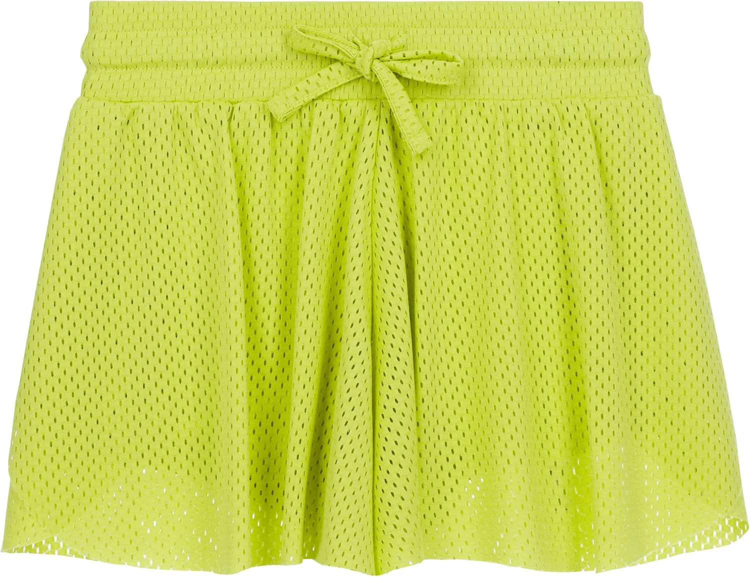 Girls 4 Pack Butterfly Shorts Lightweight Flowing Athletic Shorts with Elastic Waist Drawstring Sizes 4-16