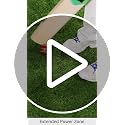 Image of DSC SPLIIT 400 English Willow Cricket Bat, Short Handle, Size-Mens