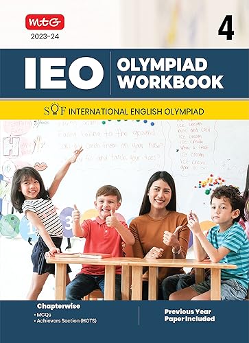 MTG International English Olympiad (IEO) Workbook for Class 4 - MCQs, Previous Years Solved Paper and Achievers Section - SOF Olympiad Preparation Books For 2023-2024 Exam ZARRIN ALI KHAN