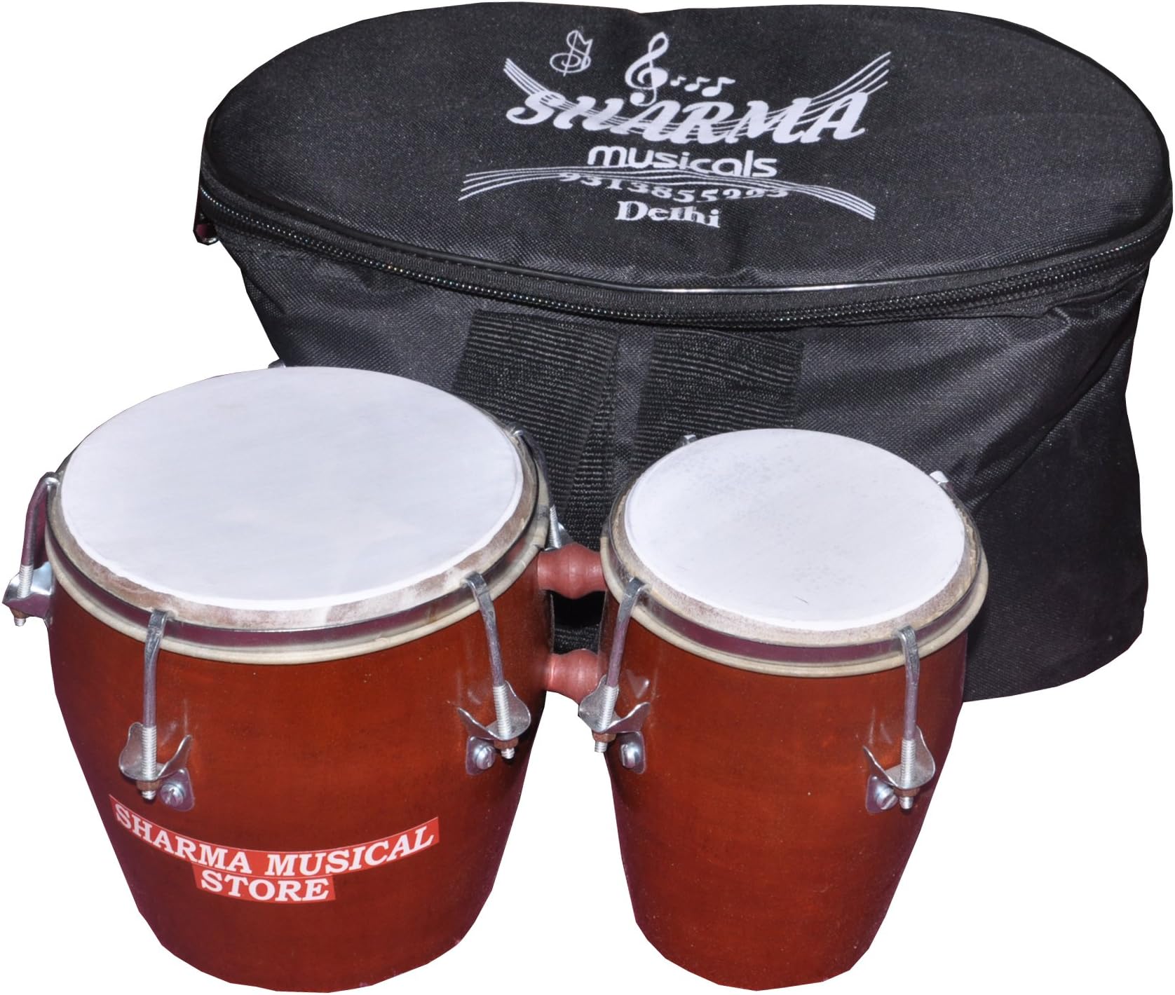 Musical Wooden Bongo With Bag