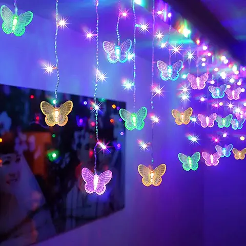 Butterfly Fairy Lights Room Decor