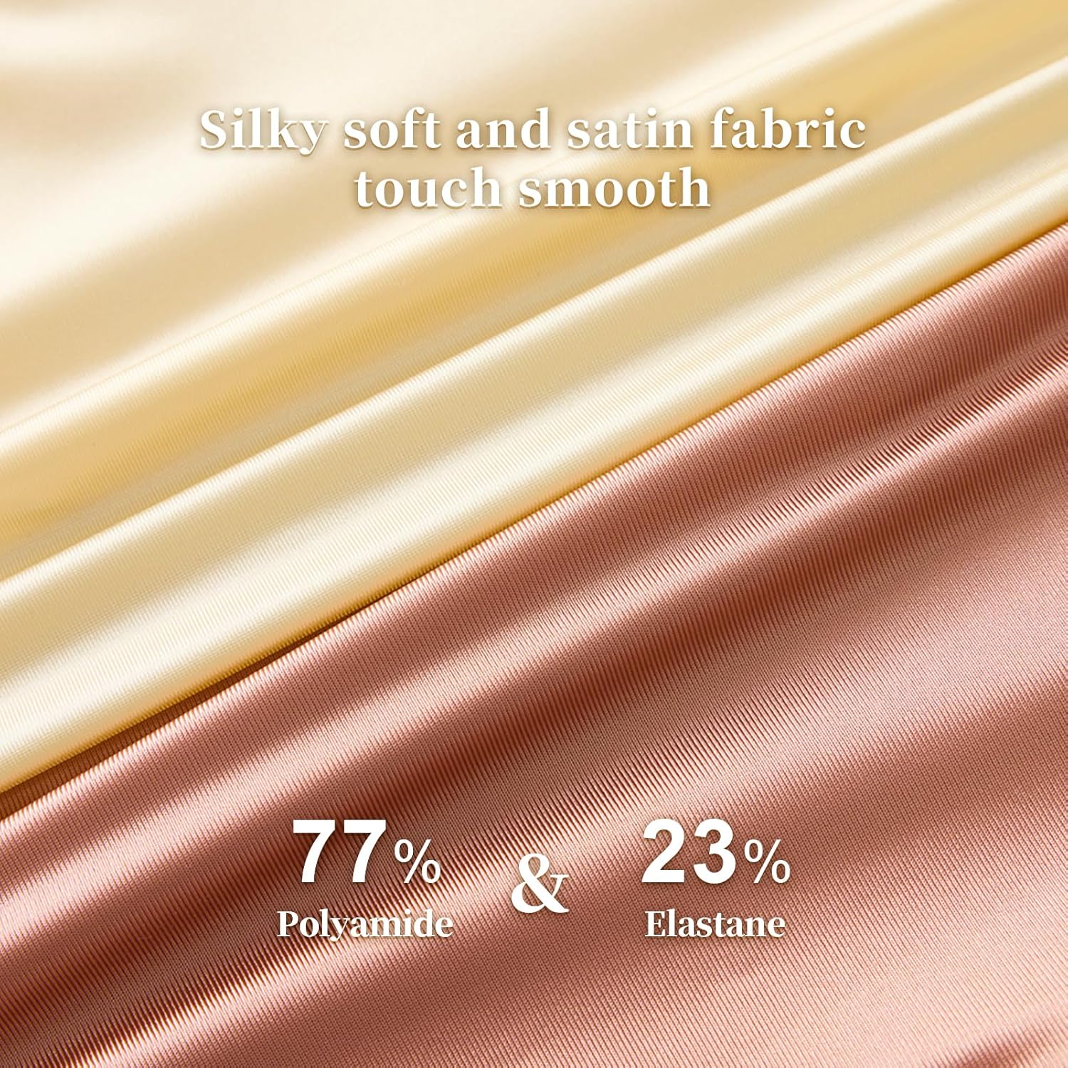 Seamless Underwear for Women High Waisted No Show Satin Panties,Ice Silk and Soft Smoothing Ladies Brielf Multipack - Image 6