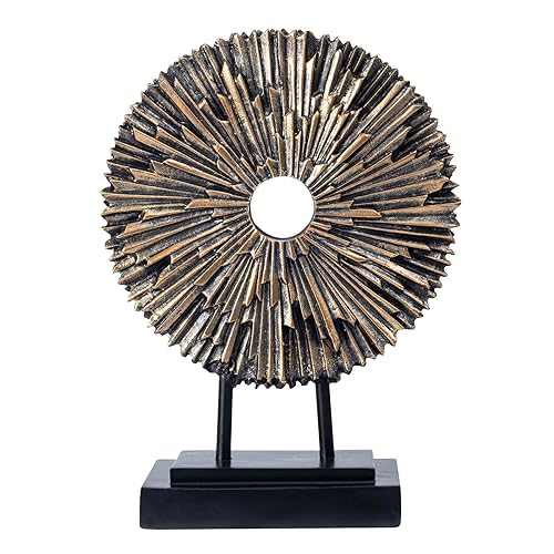 EZ4ENCE Minimalist Round Statue Above Cabinet Decor Kitchen, Modern Decorative