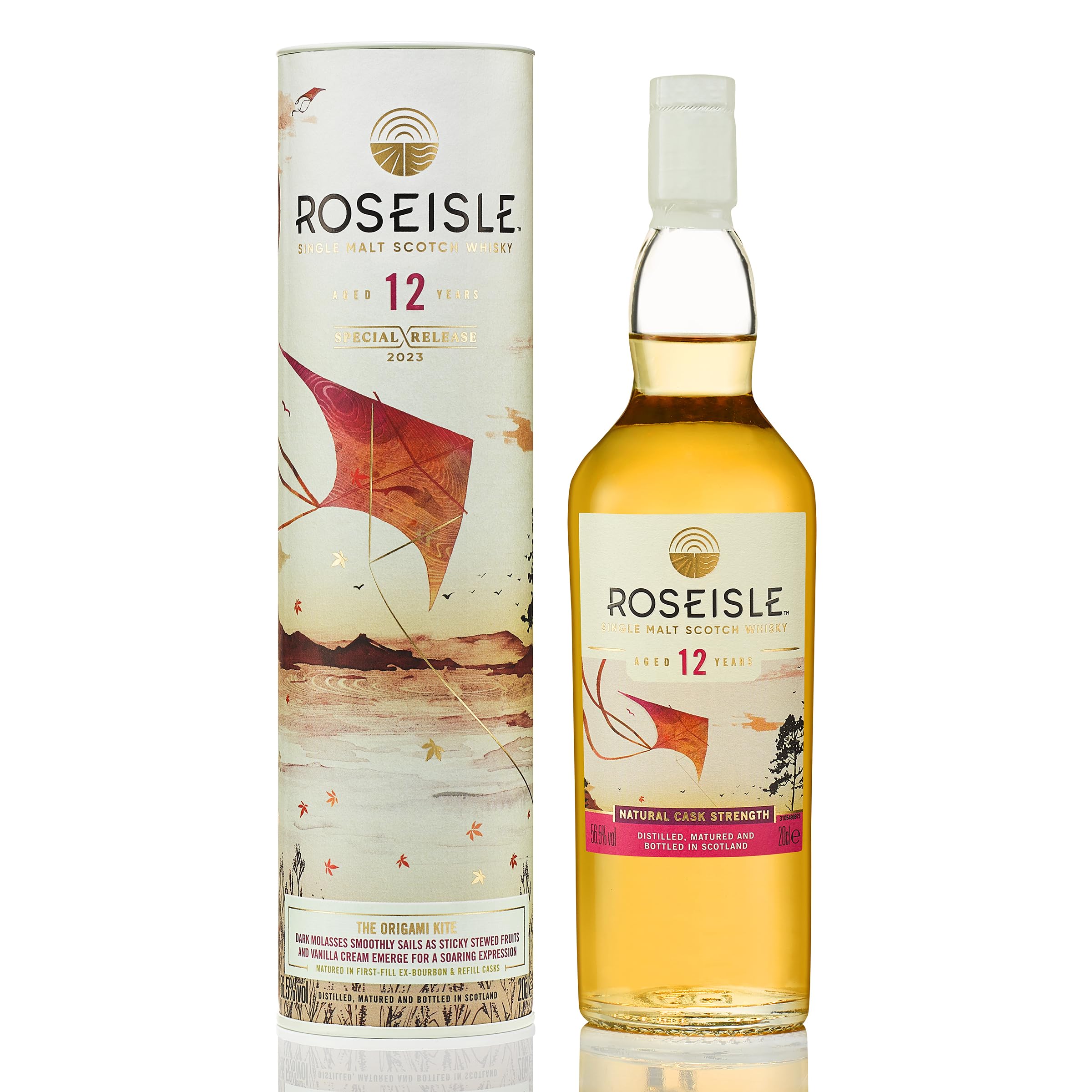 Roseisle 12 Jahre - Special Releases 2023, Single Malt Scotch Whisky, Limitierte Edition, 56.5% vol, 200 ml Einzelflasche |