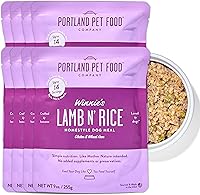 Vista 12 de Portland Pet Food Company Bolsas de Comida Fresca para Perros Complementos de Grado Humano Comida Húmeda para Mascotas y Mezclas - Sin Gluten