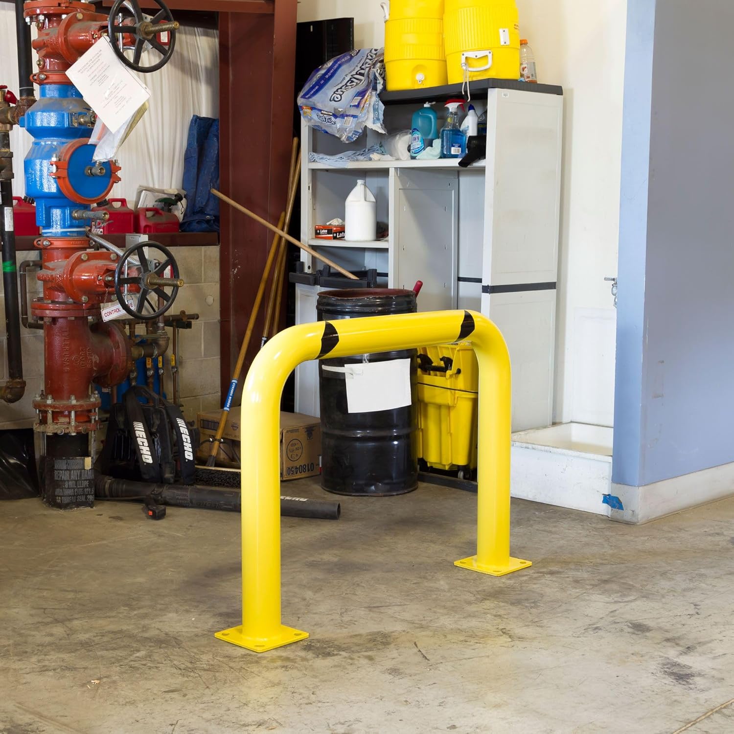 4' x 3' Steel Machine Guard, Safety Barrier, Hollow, Fillable, Guardian
