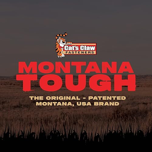 Miniatura 7 de Cats Claw Fasteners 15 pulgadas para maderas duras  170 unidades sustituyen a la grapa común de esgrima  Se instala rápido con un taladro eléctrico