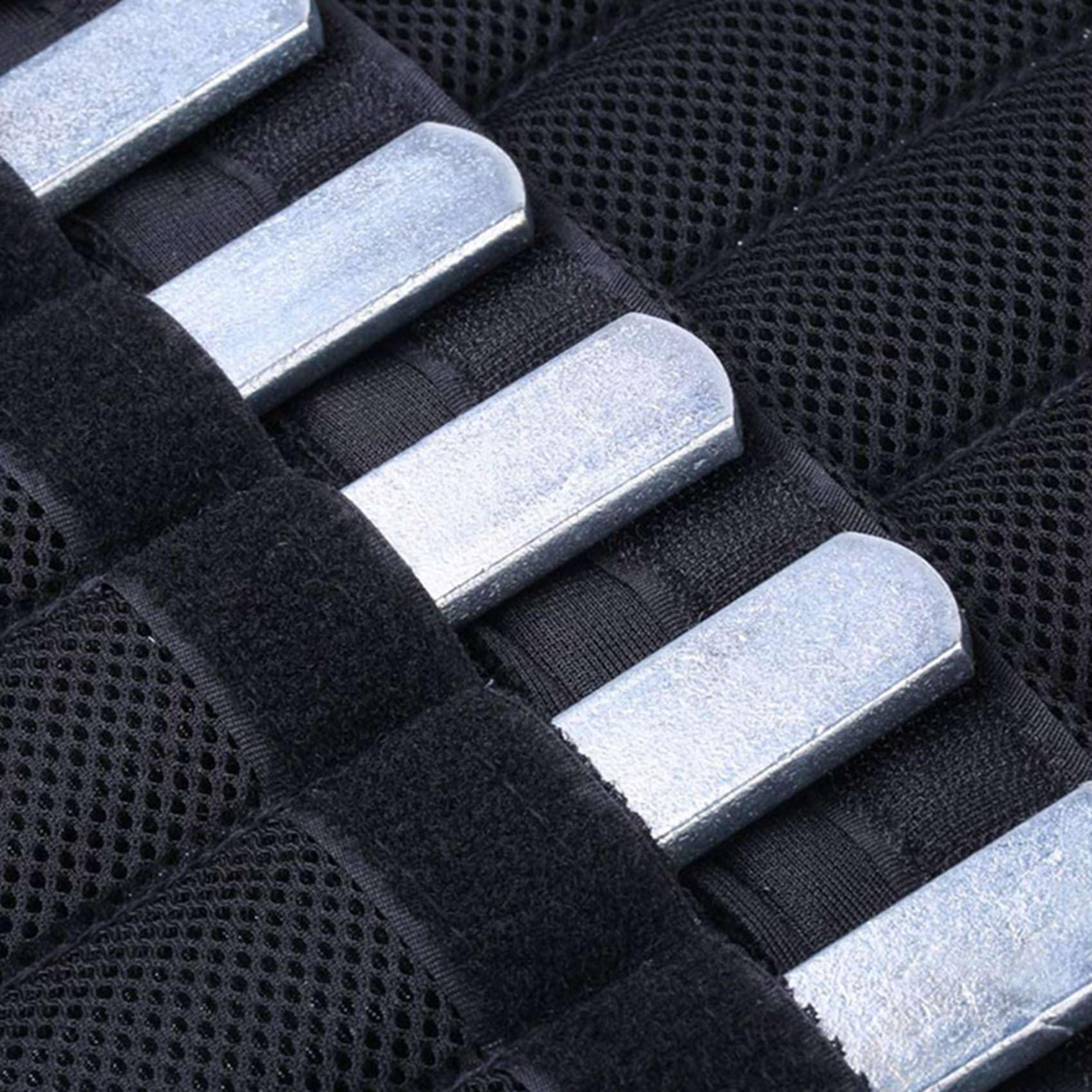 32 Pezzi Peso Piastra In Acciaio Accessori di Formazione Cuscinetto per Gilet Lestato Caviglia Gamba Sport Attrezzature Fitness