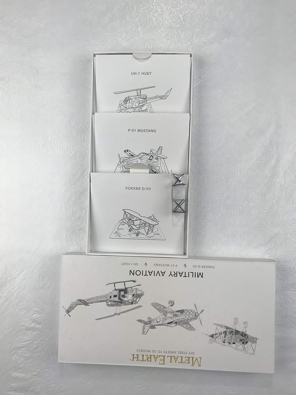 Metal Earth 3D Laser Cut Models - Military Aviation - 3 Pieces