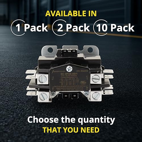 Miniatura 3 de Contactor magnético de propósito definido para carga de motor, HVAC, refrigeración y bomba de calor