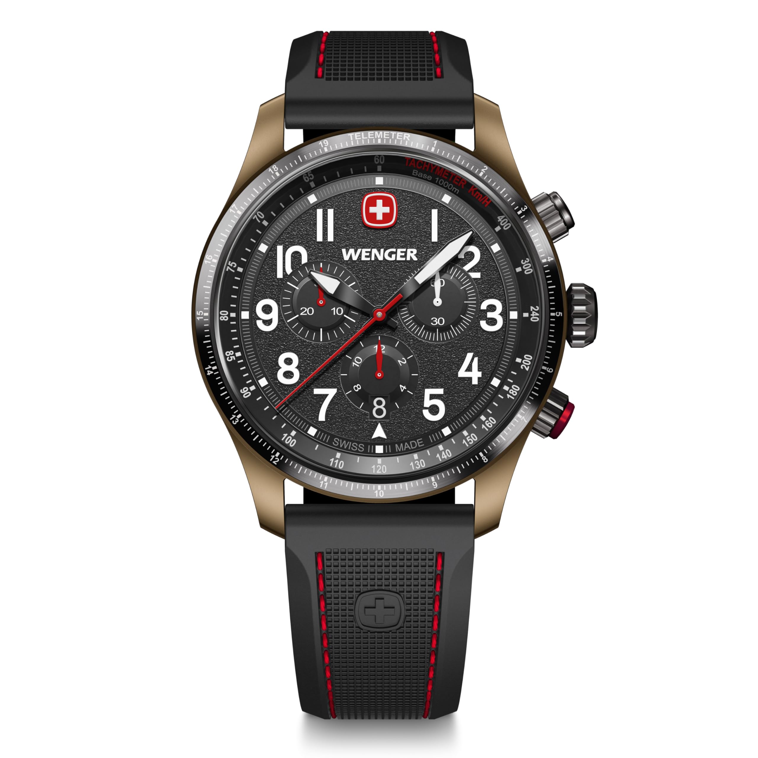 Amazon | WENGER(ウェンガー) TERRAGRAPH CHRONO 腕時計 メンズ クロノ 