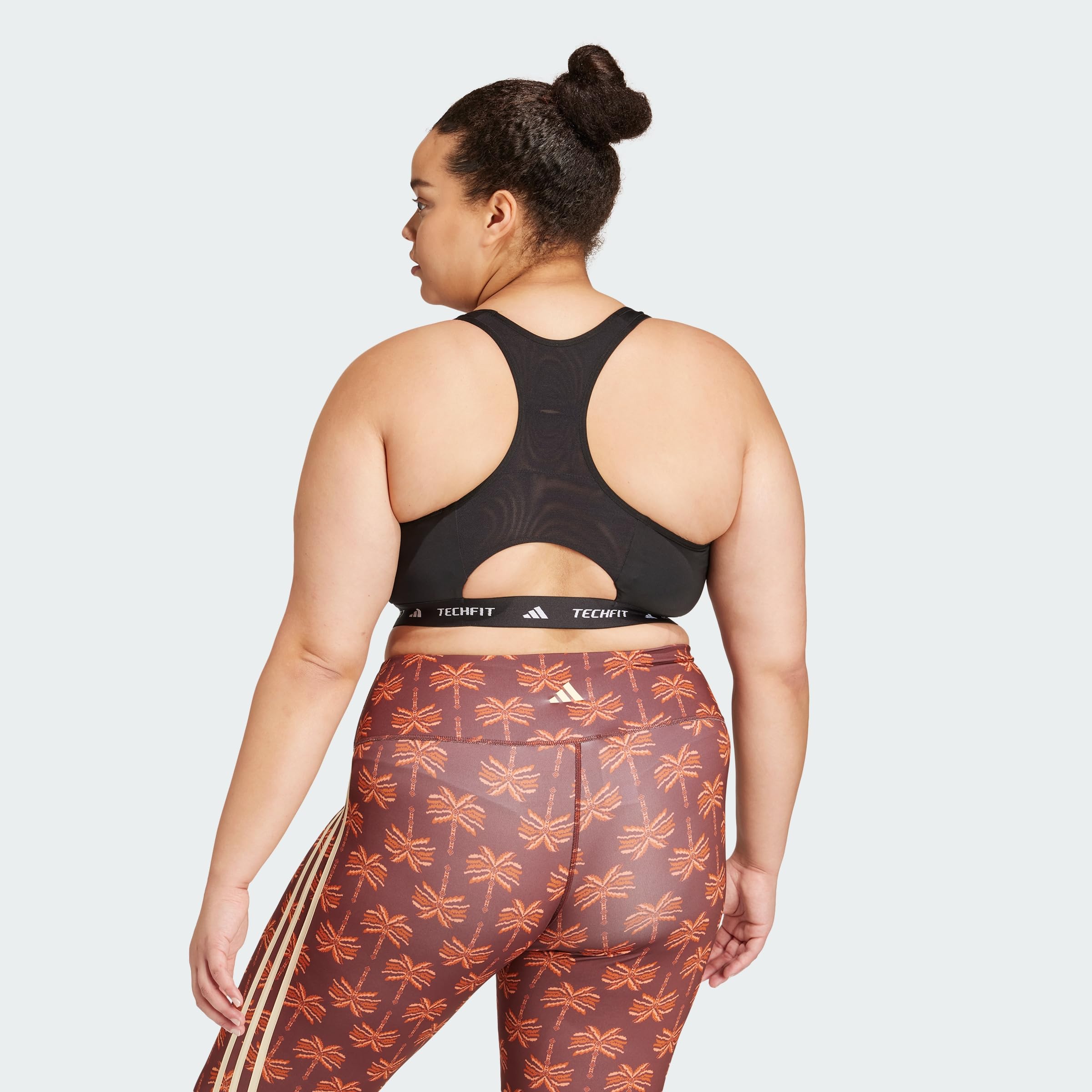 adidas Techfit Plus Size Bra Reggiseno Sportivo Donna (Pacco da 1)