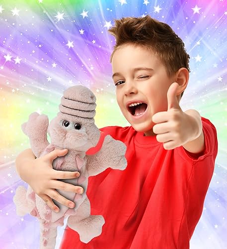 Miniatura 2 de DolliBu Peluche de cocodrilo  Suave cocodrilo rosa abrazable pequeño adorable juguete de peluche para jugar lindo regalo de vida salvaje juguete de