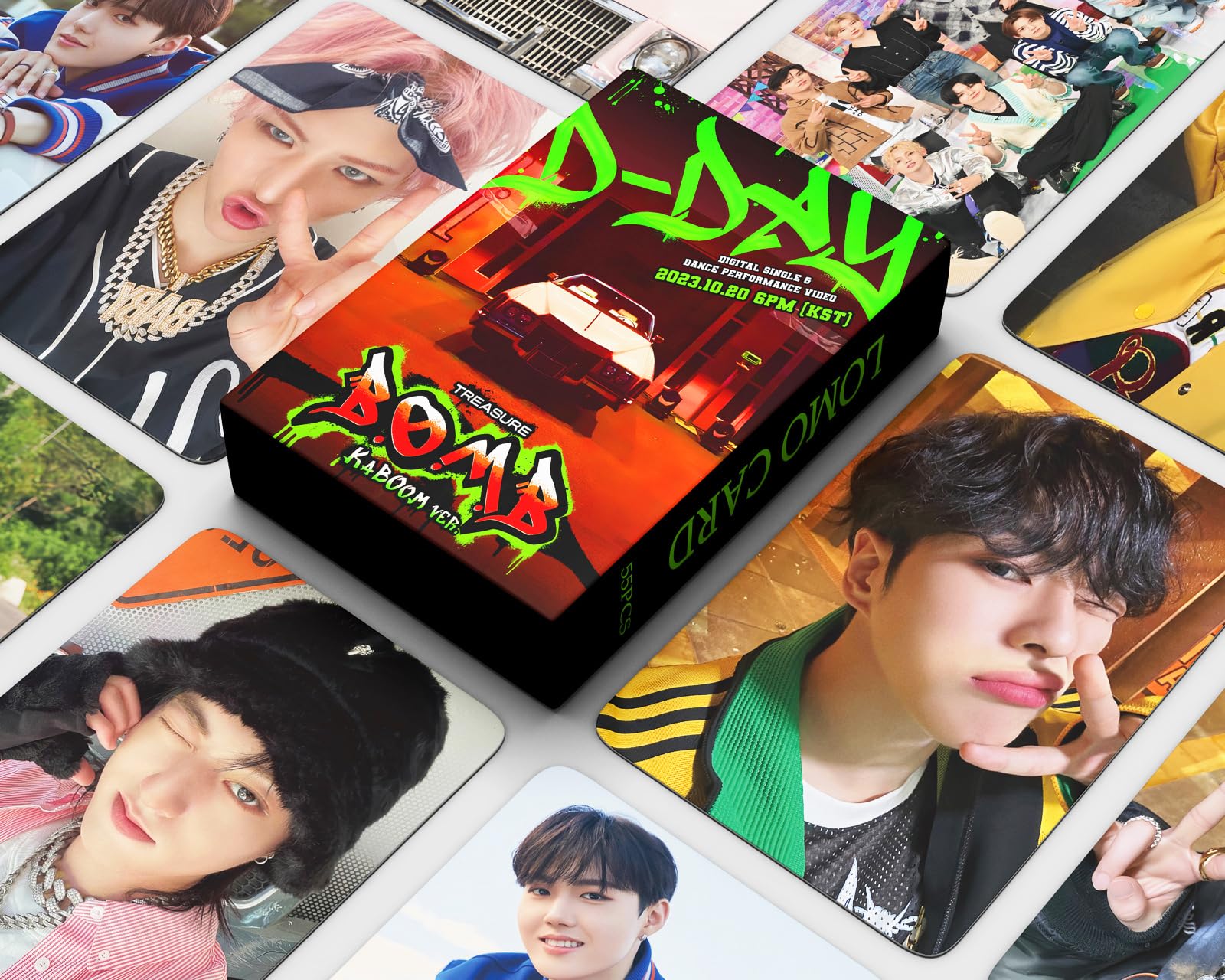 Amazon.com: Funwaretech Treasure B.O.M.B Photocards 55 Pcs 2023