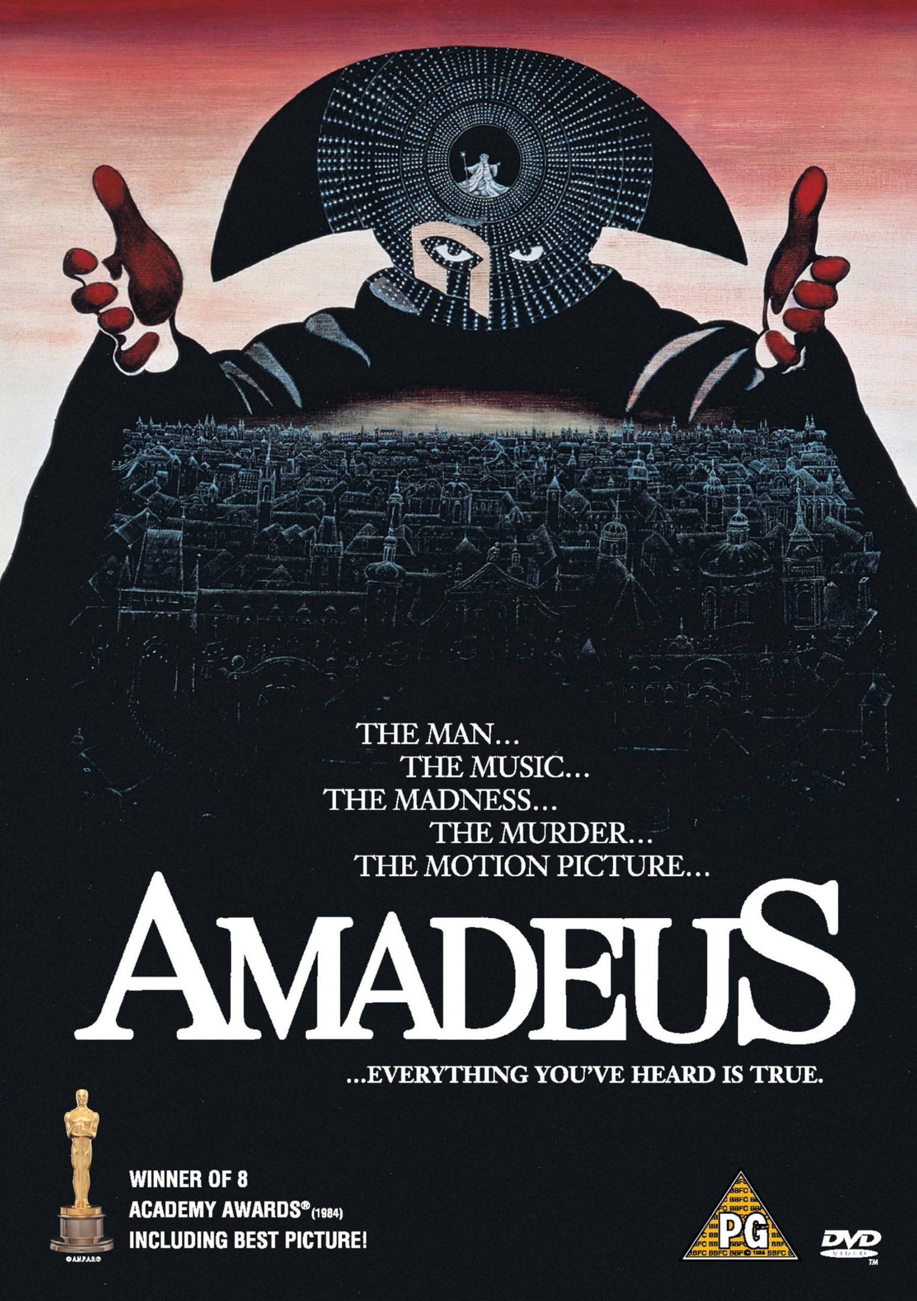 AMADEUS - NEW / SEALED DVD - REGION 2