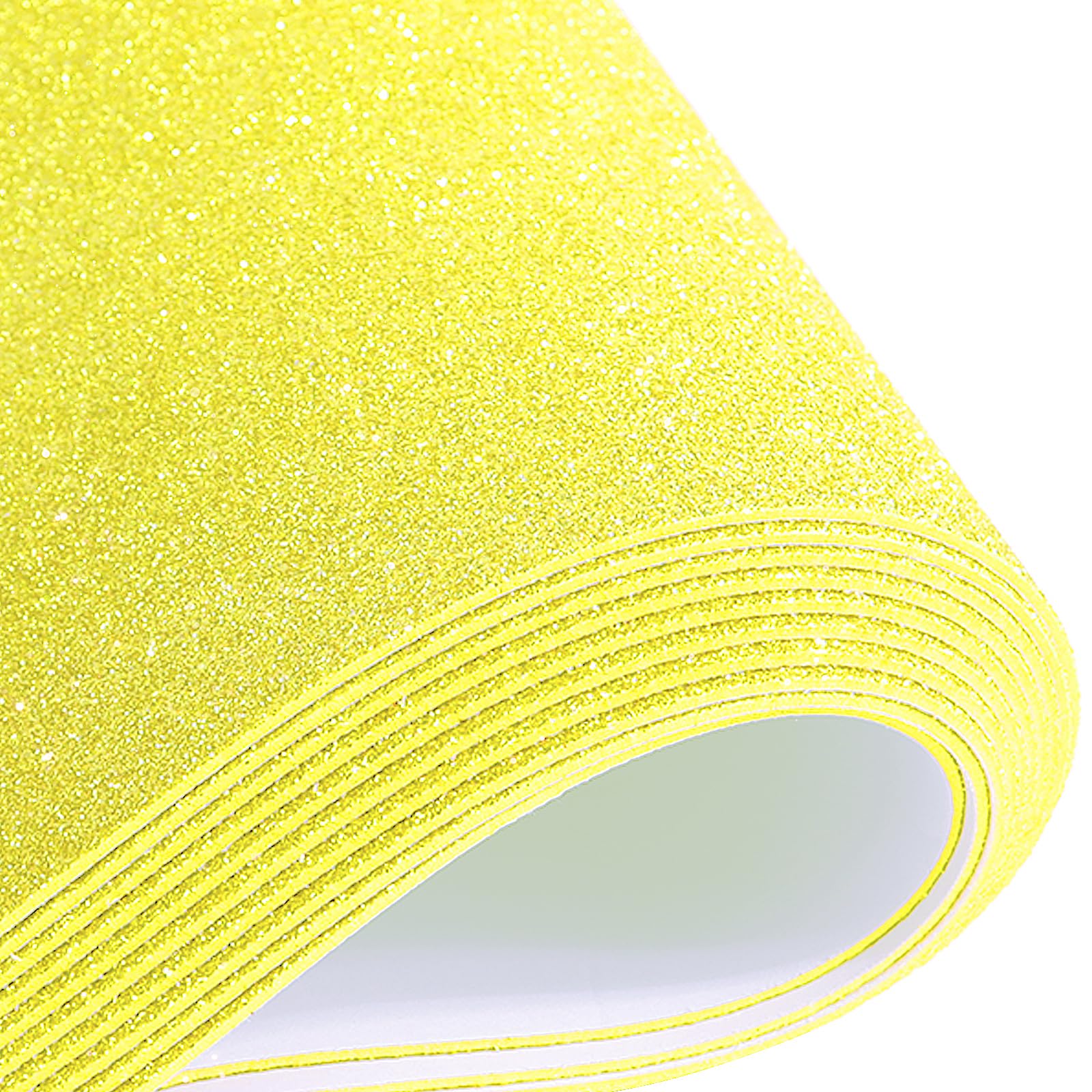 10 Sheets Glitter Cardstock Paper Self-adhesive Backs 30 X 20cm A4 Paper for Easter Father's Day Decor Table Decorations, DIY Crafts Card Scrapbook (