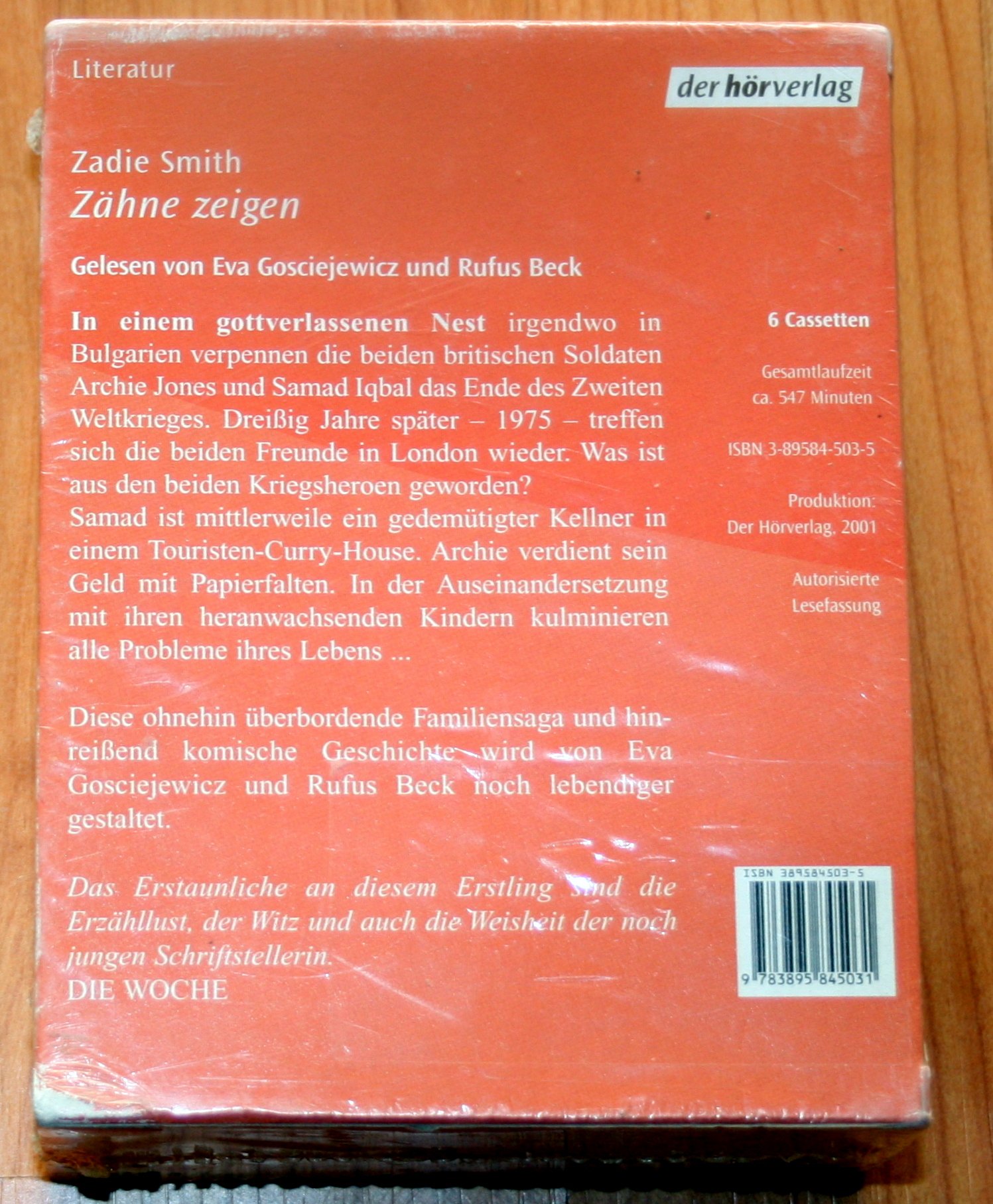 Zähne zeigen: Autorisierte Lesefassung