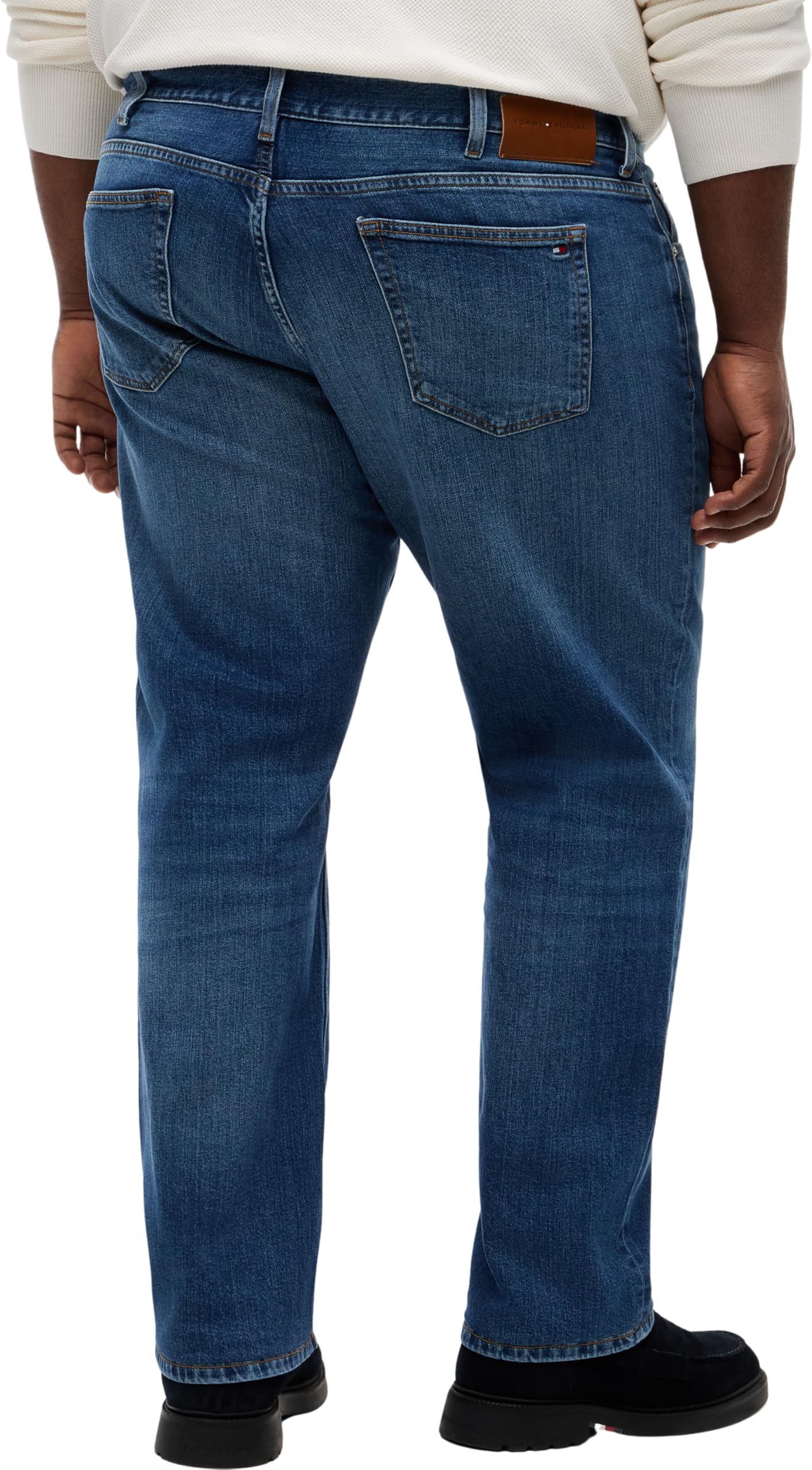 Tommy Hilfiger BT-Regular Madison Cobalt Blue-b Mw0mw44051 - Otros Pantalones Vaqueros Hombre