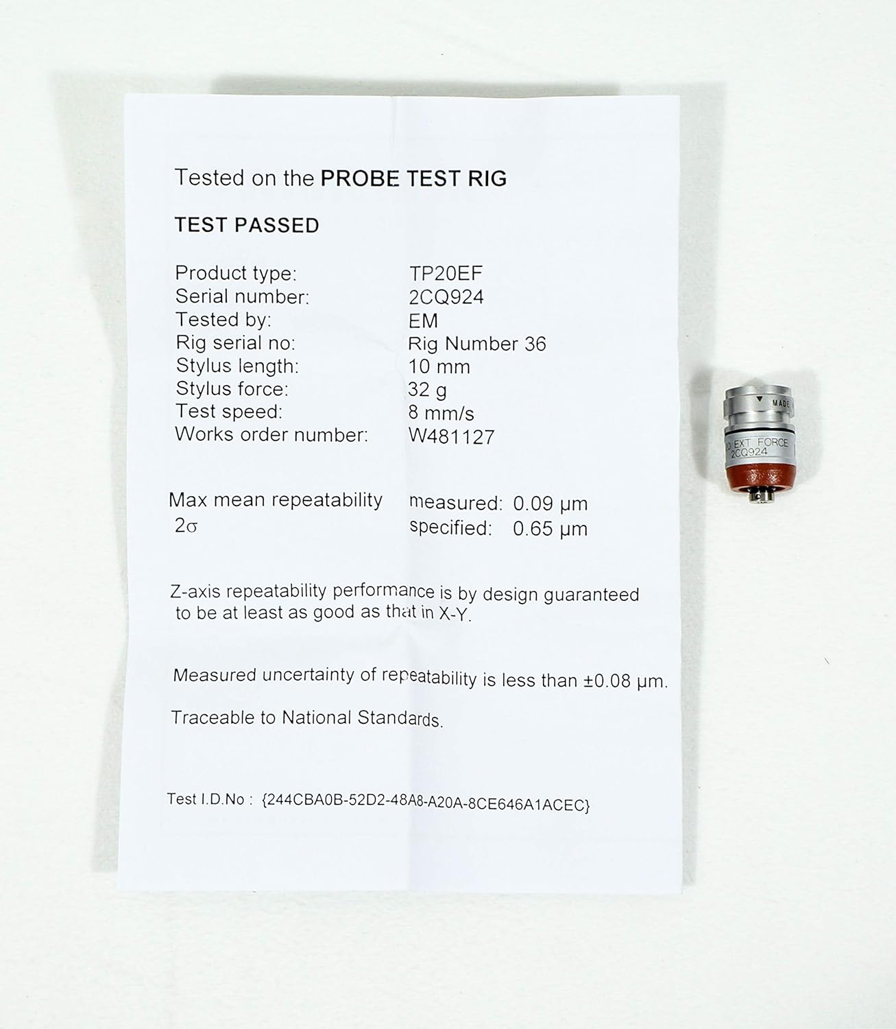 Renishaw TP20 Extended Force Module New with 1 Year Warranty