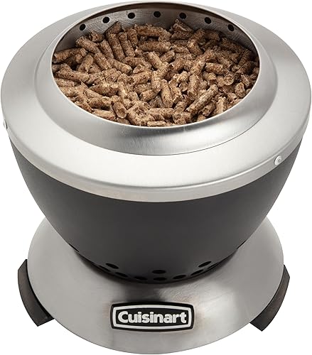 Miniatura 11 de Cuisinart Cleanburn Smokeless Tabletop Fire Pit, 7.5” Lightweight Portable Smokeless Fire Pit with Removable Base for Ash & Carry Bag, Small Outdoor