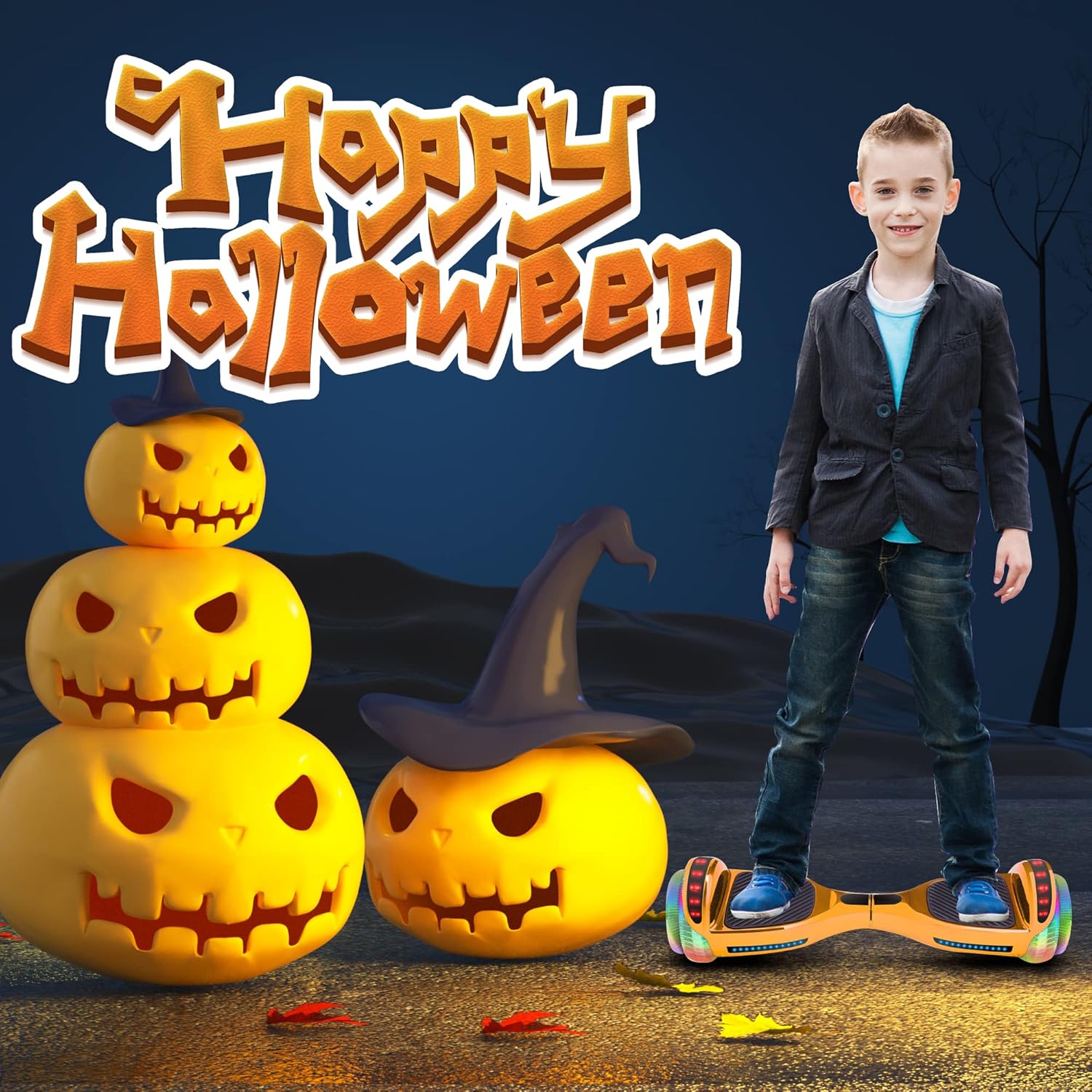 Buy Emaxusa Hoverboard for Kids and Adults 6.5 Self Balancing Scooter