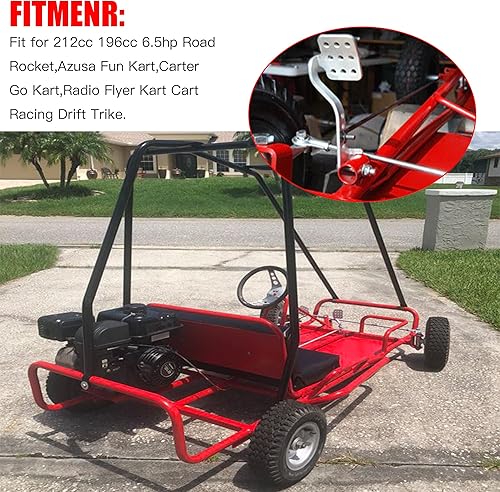 Vista 10 de GREHUA Go Kart Kit de freno compatible con Yerf-Dog Manco 9598 9597 ASW Bristers Airheart MB-1, pinza de freno de disco mecánica con soporte