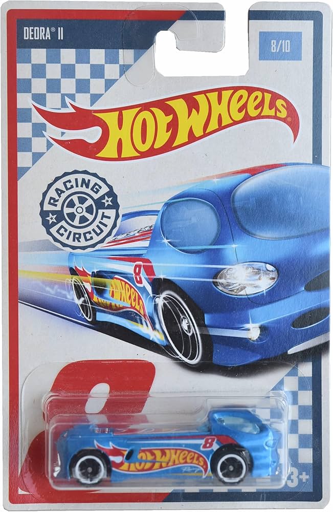 Amazon.com: Hot Wheels Deora II, Racing Circuit 8/10 [Blue] : Arts