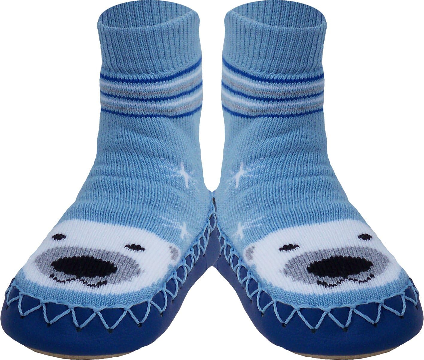 Polar Bear Swedish Moccasins for Babies and Toddlers