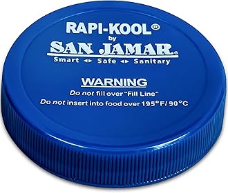San Jamar RCUCAPPAK Rapi-Kool Replacement Cap(pack of 4)
